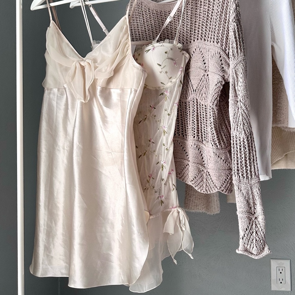 Vintage Victoria's Secret Satin Slip Dress